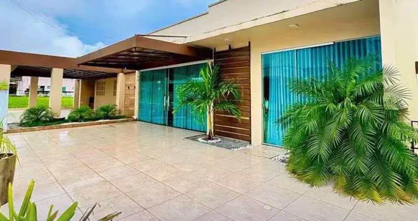 Magnífica asa no cond. parque paraíso em castanhal com 4 suites, placa solar, área gourmet, piscina.