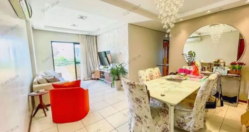 Cs030 - vendo: apartamento com 3 quartos sendo 1 suíte no ed. porto do sol.