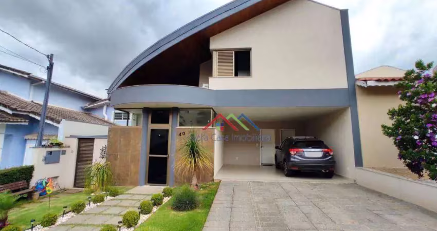 Casa com 3 dormitórios à venda, 305 m² por r$ 1.500.000 - residencial euroville - bragança paulista/sp