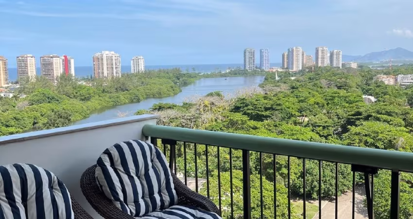Apartamento 105 metros 3 quartos e dependência completa no Parque das Rosas