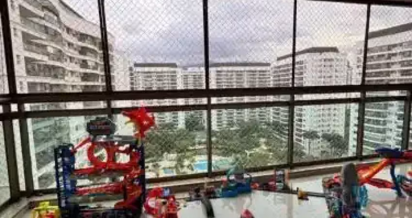 Apartamento  com 96 metros quadrados no cidade jardim - barra da tijuca