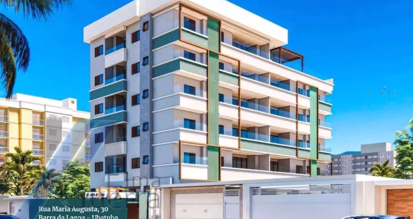 Ubatuba, Itaguá - Apartamento em construção, com 02 dormitórios, sendo 01 suíte.