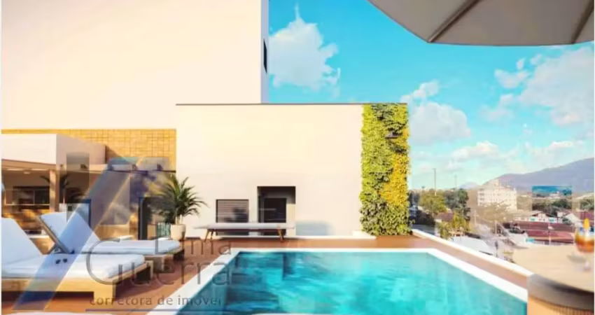 Ubatuba, Itaguá - Apartamento em construção com 02 dormitórios, sendo 01 suíte.