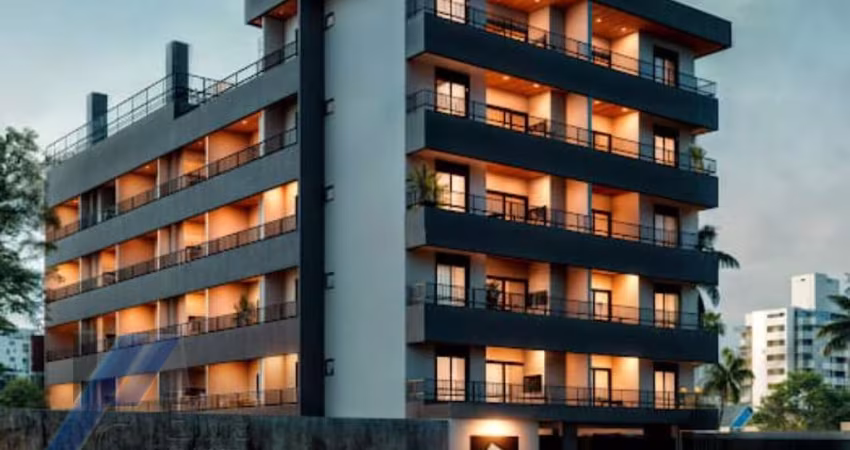 Ubatuba, Pereque Açu - Apartamento em construção com 02 sendo 01 suíte e área de lazer.