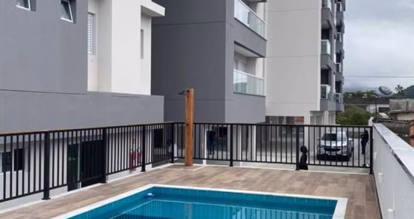 Ubatuba, centro - Apartamento mobiliado com 03 dormitórios sendo 01 suíte com área de lazer.