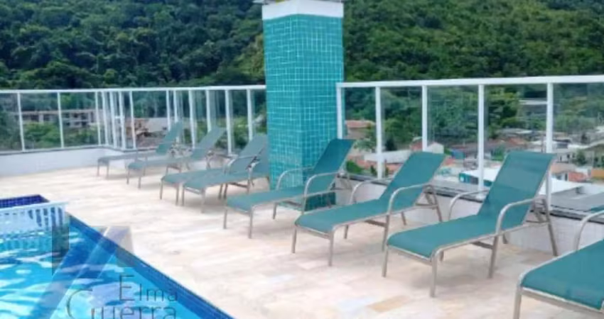 Ubatuba, praia das toninhas - apartamento com 2 dormitórios sendo 01 suíte, com área de lazer.