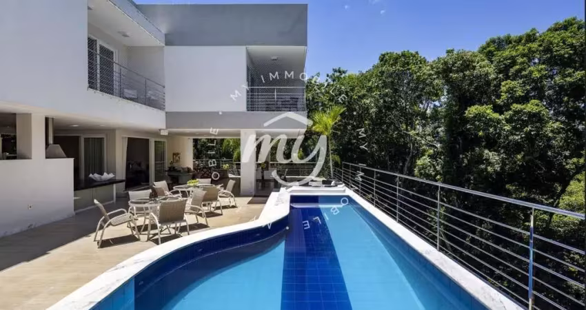 Alphaville| casa luxuosa| 1.200 m2| 5 suítes| studio| espaço gourmet| piscina| 8 vagas
