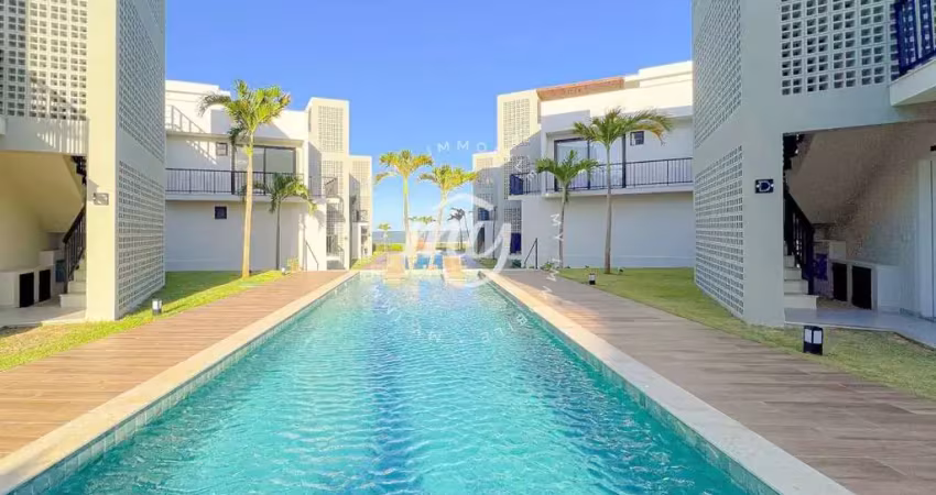 Itacimirim|Apartamento com Terraço Vista Mar|255m²|3 Quartos|2 Vagas|Mobiliado|Pé na areia