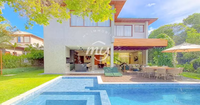 Praia do forte| casa 360 m2| 5 suítes| 6 vagas| garden| piscina | área gourmet