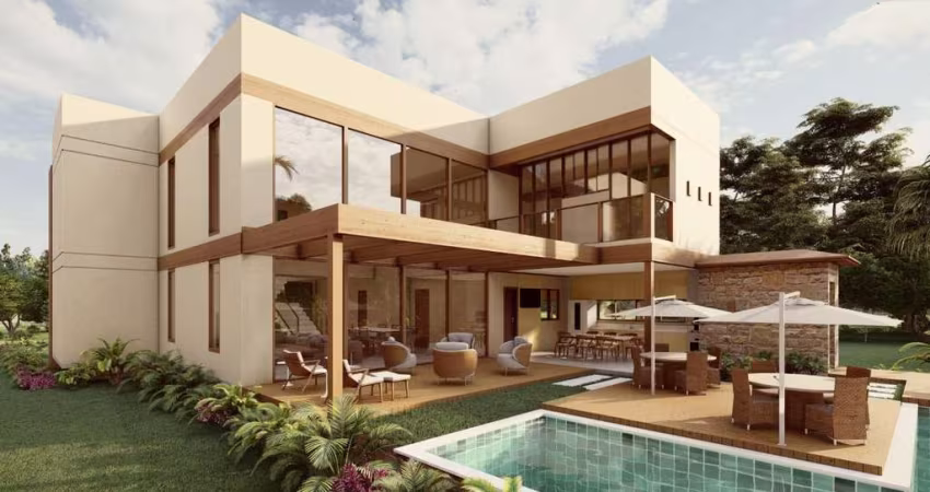 Praia do Forte| Casa 370 m2 | 4 Suítes| Piscina e Gourmet Privativos| Complexo Iberostar