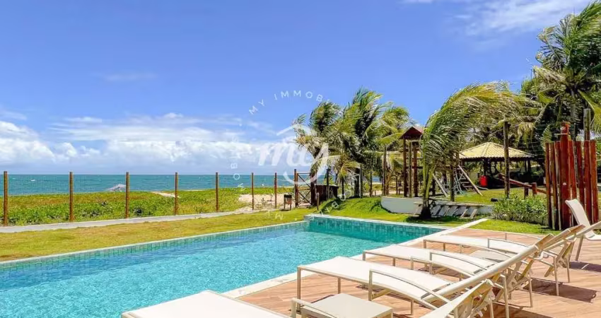 Itacimirim|aptº pé na areia|terraço e piscina vista mar|142 m²|3 suítes|2 vagas|mobiliado