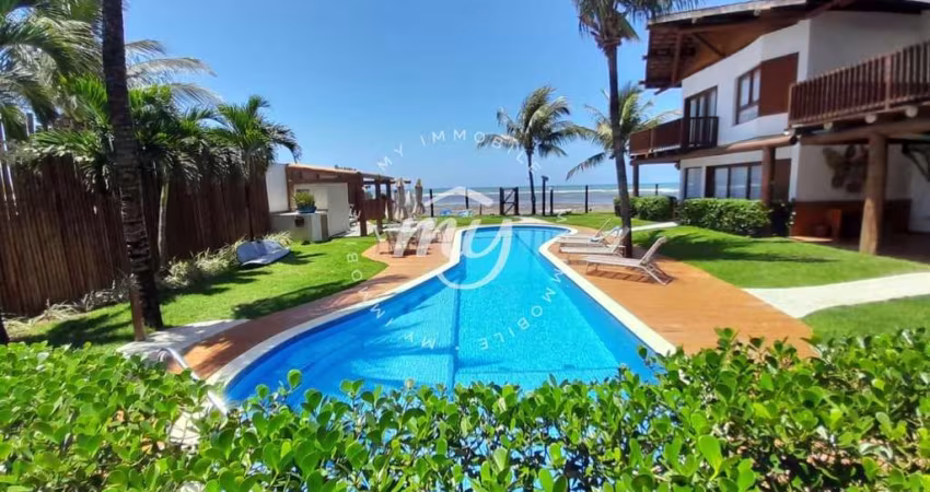 Itacimirim| Village Duplex 185m²| Pé na Areia e Vista Mar| 3 Suítes| 4 Vagas| Praia do Surf
