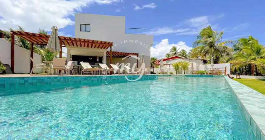 Itacimirim| aptº duplex pé na areia| terraço e piscina vista mar| 142 m²| 3 suítes| 1 vaga