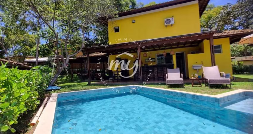Praia do Forte| Açu da Torre| Casa Duplex com 200m²| 3 Dormitorios| Piscina e Área Gourmet