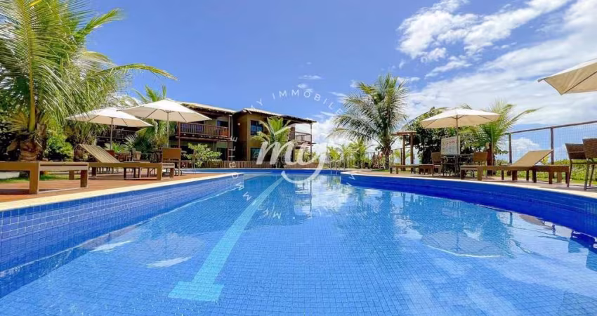 Itacimirim| Bangalô Duplex 141m²| 3 suítes| Garden| Vista Mar| 2 Vagas| Pé na Areia