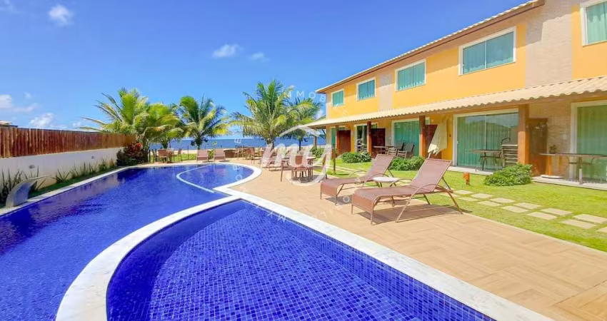 Itacimirim| Village Duplex 74m²| 3 suítes| 2 Vagas| Pé na Areia