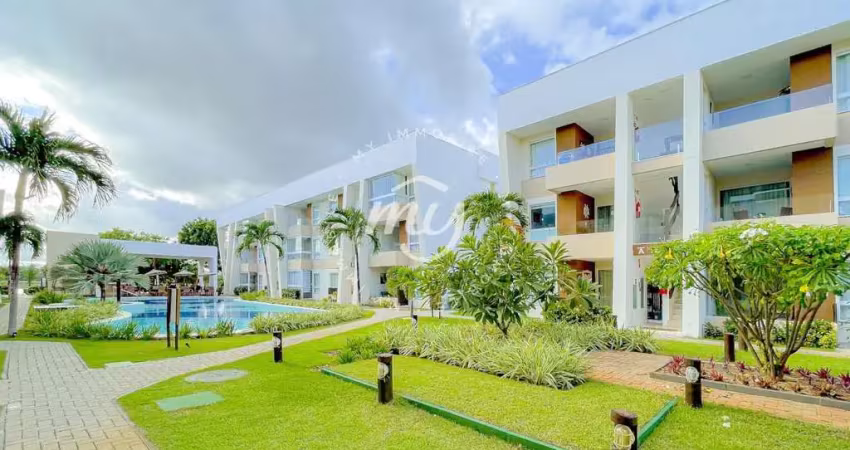 Guarajuba| Porto Smeralda| Aptº 63m²| 2 Suítes| 1 Vaga| Mobiliado