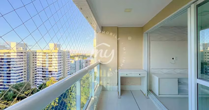 Alpha park alphaville i| aptº 65m²| 2 quartos| 1 vaga| vista livre lago