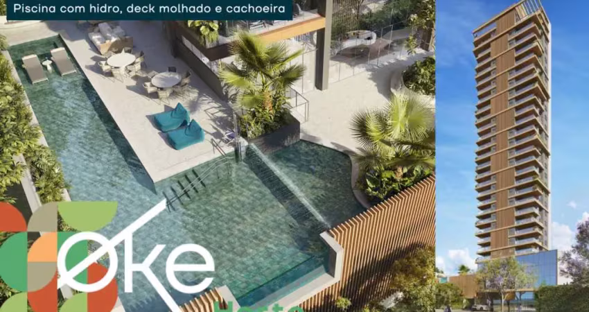 Oke horto florestal| apartamentos 90 a 158m²| 2 ou 3 suítes| 2 vagas