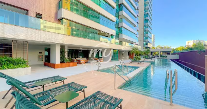 Mansão bellagio alphaville i| aptº 220m²| 4 suítes| 4 vagas| 2 depósitos| varanda gourmet