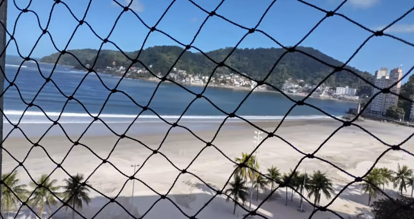 Duplex para venda, 1 dormitório, vista panorâmica para o mar, na praia do gonzaguinha - são vicente - sp