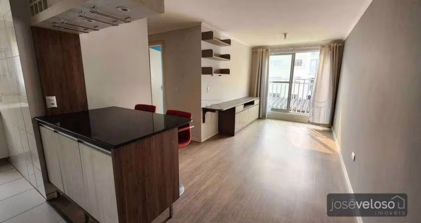 Apto Semi-mobiliado com 2 dormitórios à venda, 50 m² por R$ 279.900 - Santa Quiteria - Curitiba/PR