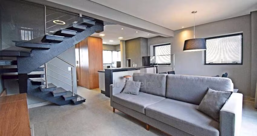 Apartamento com 2 dormitórios para alugar, 75 m² por R$ 8.500/mês - Batel / Centro - Curitiba/PR