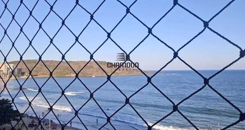 Oportunidade: apartamento de 2 quartos de frente para o mar na praia do morro