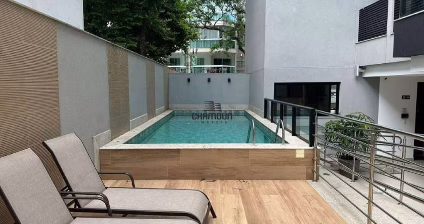 Apartamento à venda, 2 quartos mais 1 escritório,1 suíte, 2 vagas, Barro Vermelho - Vitória/ES