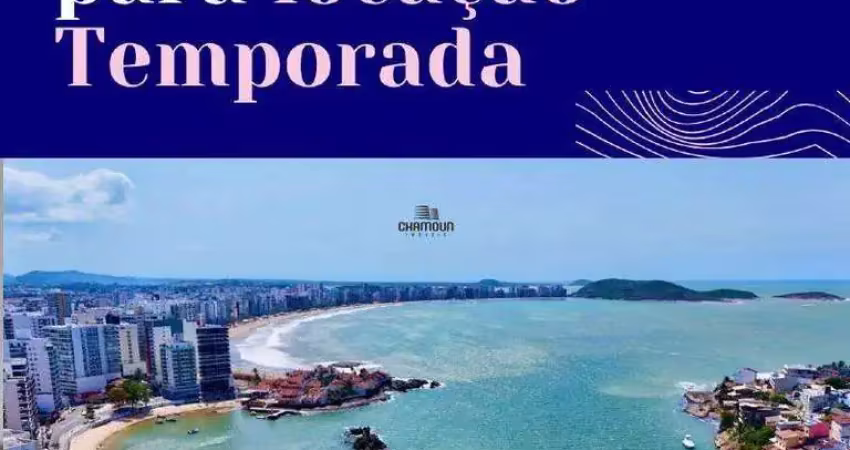 Apartamento 3 quartos – temporada entre praia do morro e praia da cerca | guarapari/es