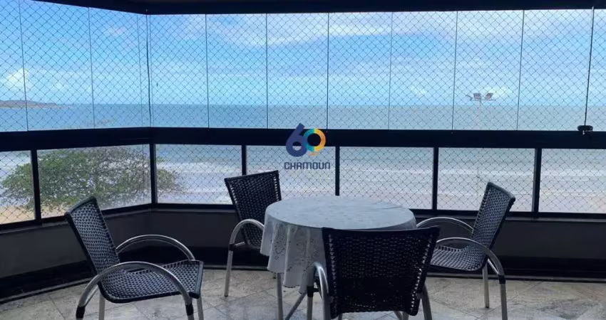 Apartamento à venda na praia do morro, 3 quartos, sendo 1 suite com varanda – vista para o mar
