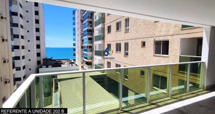Apartamento 4 quartos em empreendimento de frente para praia da costa, vila velha/es