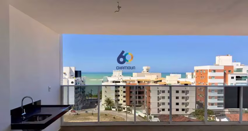 Apartamento com vista para o mar em enseada azul, guarapari – 3 quartos (2 suítes)