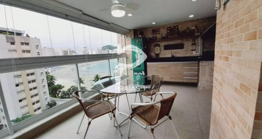 Apartamento com 3 quartos à venda na Das Galhetas x Rua Costa Esmeralda, --, Jardim Astúrias, Guarujá