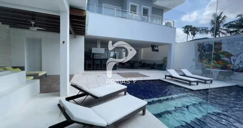 Casa em condomínio fechado com 5 quartos à venda na Abilio José Vasconcelos Carvalho (rua 67), --, Jardim Acapulco, Guarujá
