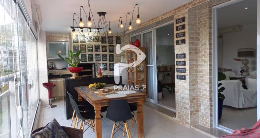 Apartamento com 3 quartos à venda na Caminho das Tartarugas, --, Enseada, Guarujá