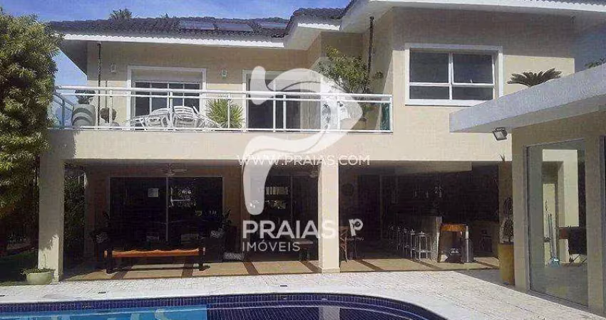 Casa em condomínio fechado com 5 quartos à venda na Dois, --, Enseada, Guarujá
