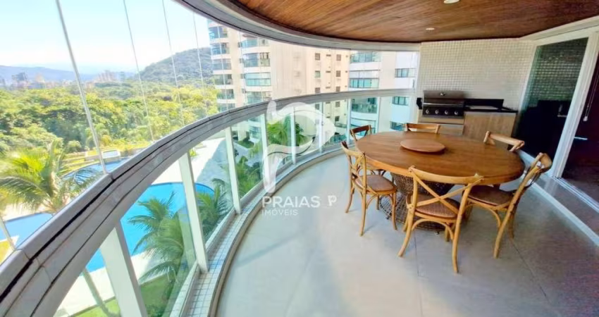 Apartamento com 4 quartos à venda na Caminho das Tartarugas, --, Enseada, Guarujá