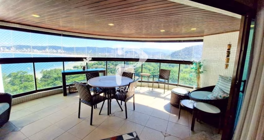 Apartamento com 4 quartos à venda na Caminho das Tartarugas, --, Enseada, Guarujá