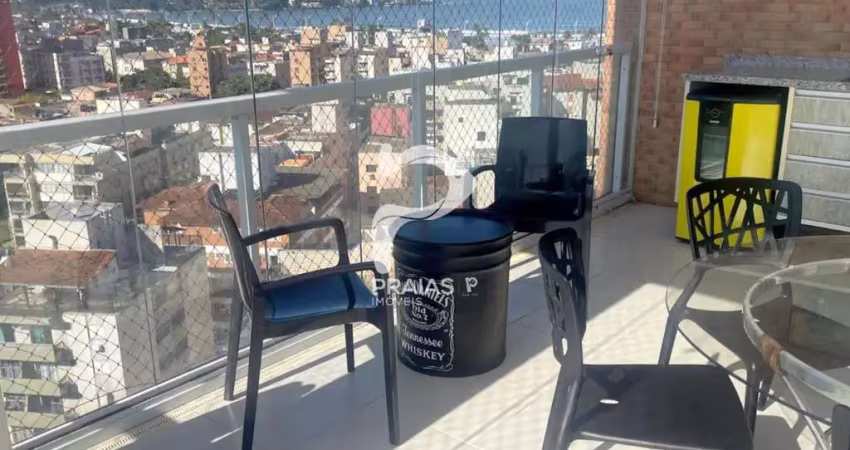 Apartamento com 3 quartos à venda na Hermenegildo de Azevedo, --, Enseada, Guarujá