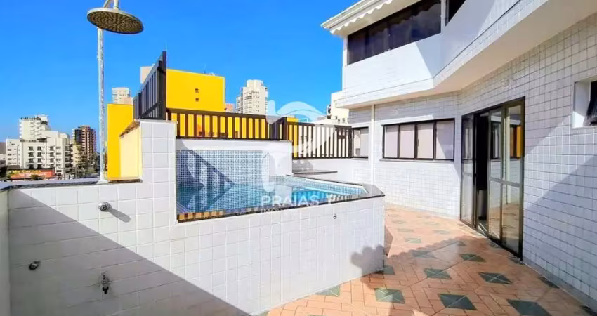 Cobertura com 3 quartos à venda na Leônidas Araújo Ribeiro, --, Enseada, Guarujá