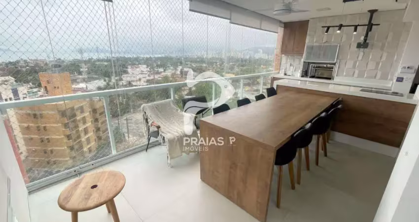 Apartamento com 3 quartos à venda na Hermenegildo de Azevedo, --, Enseada, Guarujá