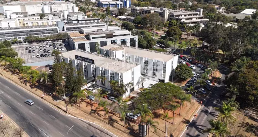 Ed. life center – asa norte: sala comercial com vaga privativa