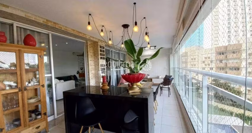 Apartamento com 3 quartos à venda na Enseada, Guarujá 