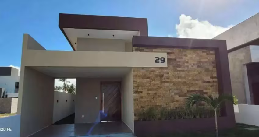 Casa à venda no condomínio sol e praia, barra dos coqueiros - ca521