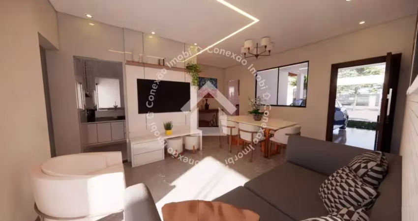Casa nova à venda na barra dos coqueiros - 2 quartos e área gourmet | fase final de construção