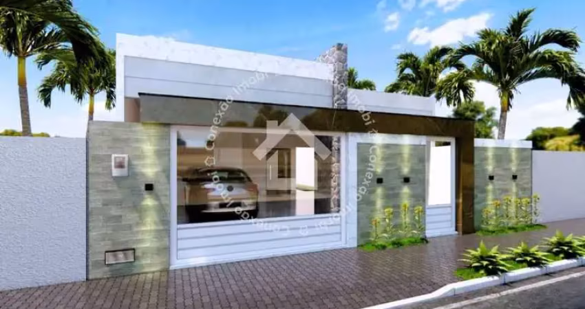 Casa à venda (aquisição e construção) - bairro aruana | 3 quartos sendo 1 suite com closet
