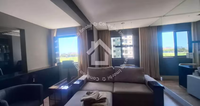 Apartamento para alugar no condomínio bossa nova - bairro jabotiana | 1 quarto, com suíte e mobiliado
