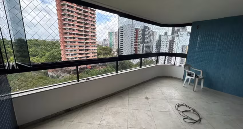 Apartamento para locação, 3/4, 03 suítes, varanda, 140m2, 02 vagas garagem