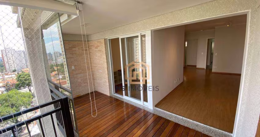 Aparatamento 95m², 2 Suítes, Sala (estar/jantar), Varanda, Lavabo, Cozinha, Área e banheiro de Serviços, 2 Vagas, para Locação na Vila Mariana